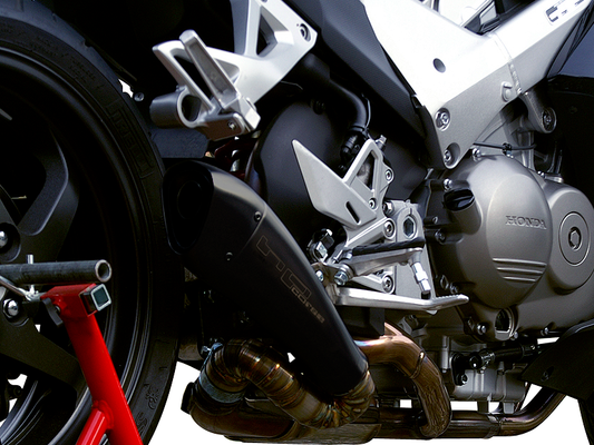HP CORSE Honda VFR800X Crossrunner (11/14) Slip-on Exhaust "Hydroform Black" (EU homologated) – Accessories in the 2WheelsHero Motorcycle Aftermarket Accessories and Parts Online Shop