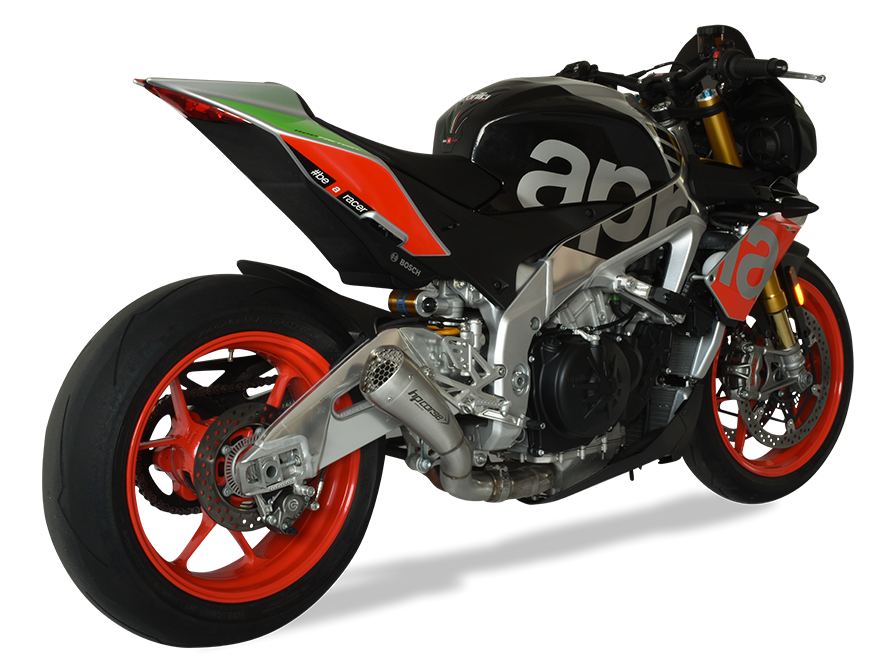 HP CORSE Aprilia RSV4 / Tuono V4 (17/18) Slip-on Exhaust "Hydroform Corsa Short Satin" (racing) – Accessories in the 2WheelsHero Motorcycle Aftermarket Accessories and Parts Online Shop