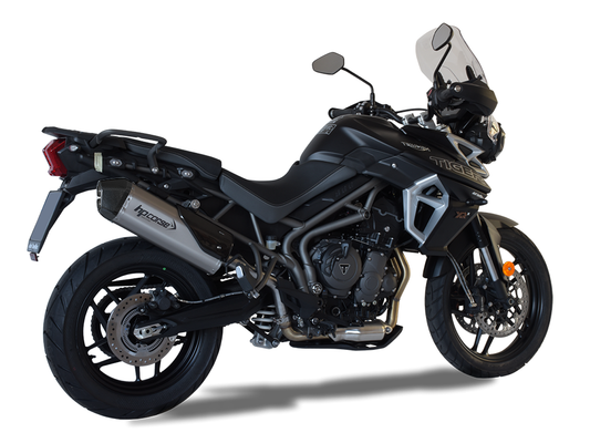 HP CORSE Triumph Tiger 800 (18/20) Slip-on Exhaust "SPS Carbon Satin" (EU homologated) – Accessories in the 2WheelsHero Motorcycle Aftermarket Accessories and Parts Online Shop