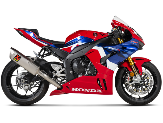AKRAPOVIC S-H10E3-APLT Honda CBR1000RR-R Fireblade / SP (2023+) Full Exhaust System "Evolution Line" (titanium) – Accessories in the 2WheelsHero Motorcycle Aftermarket Accessories and Parts Online Shop