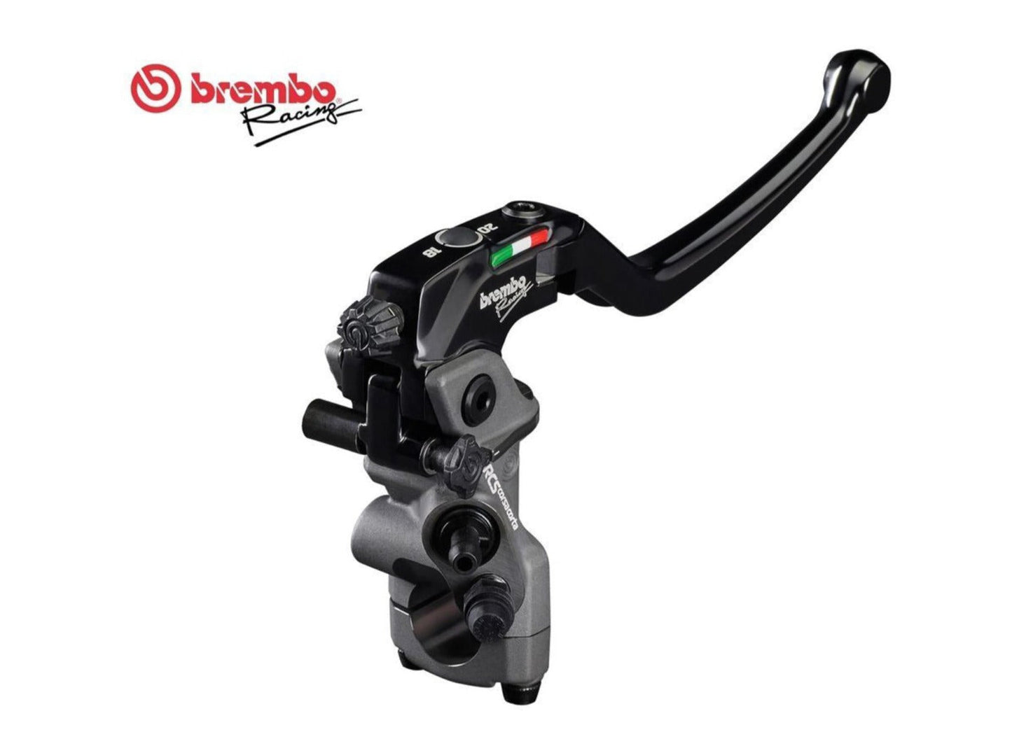 BREMBO Radial Brake Master Cylinder 17RCS "Corsa Corta" (18-20 mm ratio) – Accessories in the Motoraider Motorcycle Aftermarket Accessories and Parts Online Shop