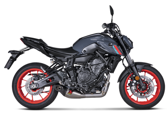 AKRAPOVIC S-Y7R8-HEGEHT-1 Yamaha MT-07 / Tracer 7 / XSR700 Exhaust System "Racing Line" (titanium) – Accessories in the 2WheelsHero Motorcycle Aftermarket Accessories and Parts Online Shop