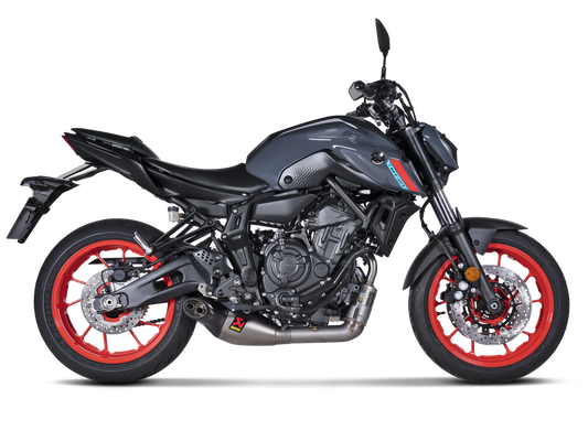 AKRAPOVIC S-Y7R8-HEGEHT/1 Yamaha MT-07 / FZ-07 (2024+) Exhaust System "Racing Line" (titanium) – Accessories in the 2WheelsHero Motorcycle Aftermarket Accessories and Parts Online Shop