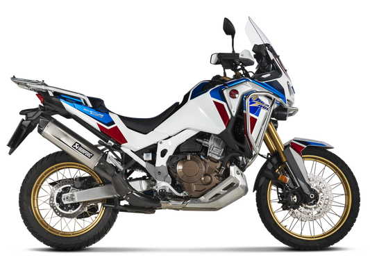 AKRAPOVIC S-H11SO2-HGJT Honda CRF1100L Africa Twin / Adventure Sports (2023+) Slip-On Exhaust (titanium) – Accessories in the 2WheelsHero Motorcycle Aftermarket Accessories and Parts Online Shop