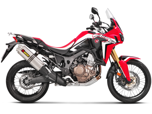 AKRAPOVIC S-H10SO22-HWT Honda CRF1000L Africa Twin/ Adventure Sports (2019+) Slip-on Exhaust (titanium) – Accessories in the 2WheelsHero Motorcycle Aftermarket Accessories and Parts Online Shop