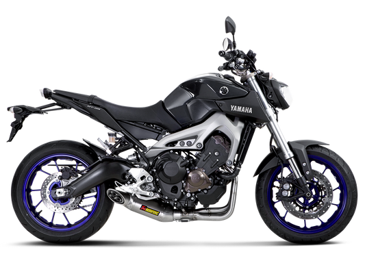 AKRAPOVIC S-Y9R3-HAFT Yamaha MT-09 / Tracer 900 (2016+) Exhaust System "Racing Line" (titanium) – Accessories in the 2WheelsHero Motorcycle Aftermarket Accessories and Parts Online Shop