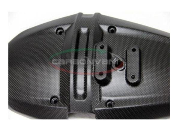 CARBONVANI MV Agusta Dragster (14/17) Carbon License Plate – Accessories in the 2WheelsHero Motorcycle Aftermarket Accessories and Parts Online Shop