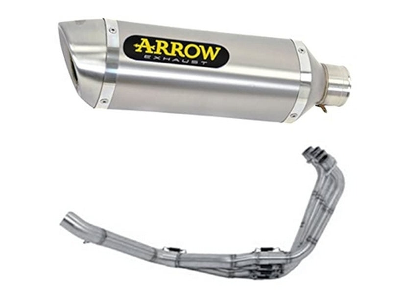 ARROW 71614MI+71892AO Honda CBR650R (2019+) Aluminum Full Exhaust System "Competition Evo Thunder" (racing) – Accessories in the 2WheelsHero Motorcycle Aftermarket Accessories and Parts Online Shop
