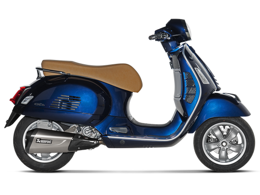 AKRAPOVIC S-VE3SO11-ZDFSS Vespa GTS Super 300 / Sei Giorni / Tech (2021+) Slip-On Exhaust (SS) – Accessories in the 2WheelsHero Motorcycle Aftermarket Accessories and Parts Online Shop