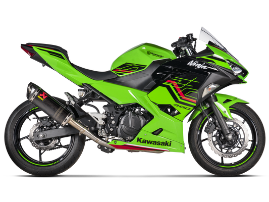AKRAPOVIC S-K4SO6-APC Kawasaki Ninja 400 / 500 / Z500 (2024+) Slip-on Exhaust (carbon) – Accessories in the 2WheelsHero Motorcycle Aftermarket Accessories and Parts Online Shop