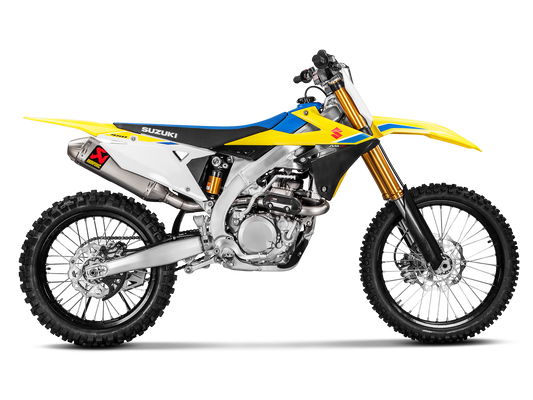 AKRAPOVIC S-S4MET11-BNTA Suzuki RM-Z 450 (2025+) Exhaust System "Evolution Line" (titanium) – Accessories in the 2WheelsHero Motorcycle Aftermarket Accessories and Parts Online Shop