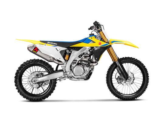 AKRAPOVIC S-S4MET11-BNTA Suzuki RM-Z 450 (2025+) Exhaust System "Evolution Line" (titanium) – Accessories in the 2WheelsHero Motorcycle Aftermarket Accessories and Parts Online Shop