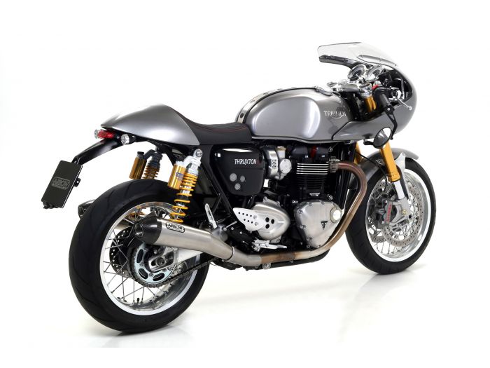 ARROW 71851RKI Triumph Thruxton 1200RS (2020+) Inox Slip-on Exhaust "Pro Racing" – Accessories in the 2WheelsHero Motorcycle Aftermarket Accessories and Parts Online Shop