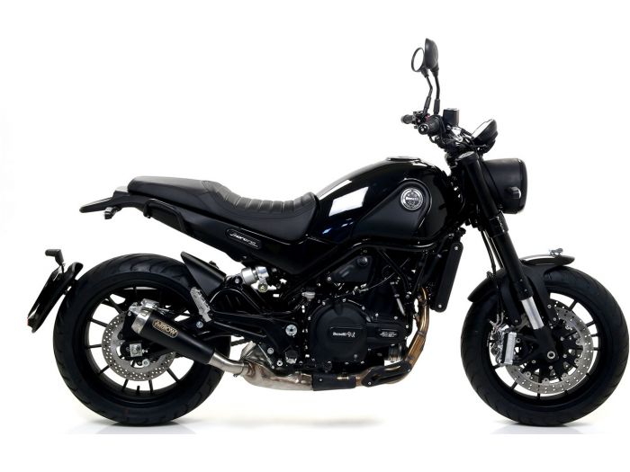 ARROW 71879PRN Benelli Leoncino 500 (2018+) Slip-on Exhaust "Pro Race" (dark steel) – Accessories in the 2WheelsHero Motorcycle Aftermarket Accessories and Parts Online Shop