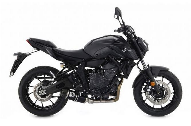 ARROW 71758MI+71930AON Yamaha MT-07 (2021+) Full Exhaust System "Competition Evo Thunder" (aluminum; racing) – Accessories in the 2WheelsHero Motorcycle Aftermarket Accessories and Parts Online Shop
