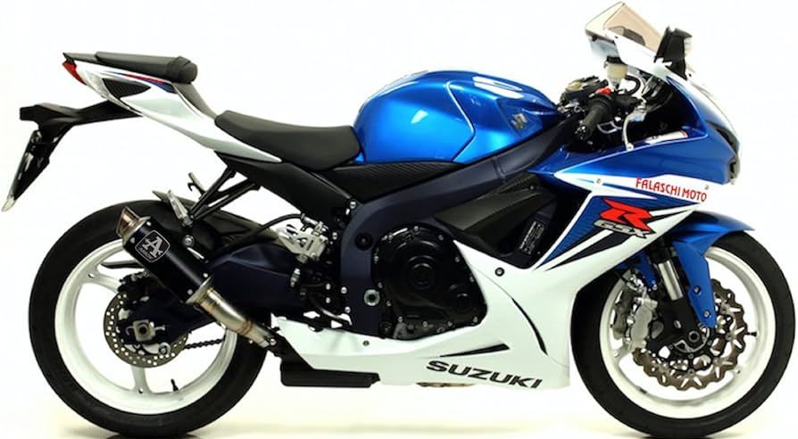 ARROW 71006GPI Suzuki GSX-R600 (2011+) Dark Steel Slip-on Exhaust "GP2" (racing) – Accessories in the 2WheelsHero Motorcycle Aftermarket Accessories and Parts Online Shop