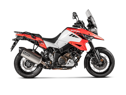 AKRAPOVIC S-S10SO18-HAFT Suzuki V-STROM 1050 (2025+) Slip-On Exhaust (titanium) – Accessories in the 2WheelsHero Motorcycle Aftermarket Accessories and Parts Online Shop