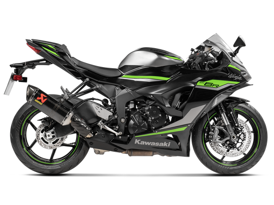 AKRAPOVIC S-K6SO7-HZC-3 Kawasaki Ninja ZX-6R (2024+) Slip-on Exhaust (carbon) – Accessories in the 2WheelsHero Motorcycle Aftermarket Accessories and Parts Online Shop