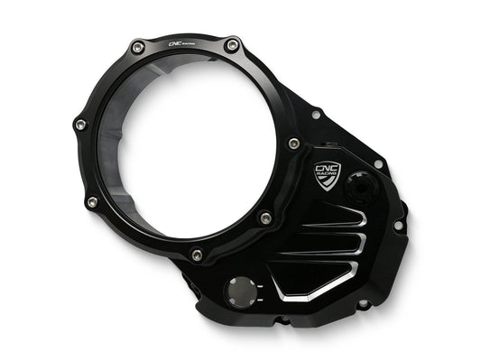 CA501 - CNC RACING Ducati Oil Bath Clear Clutch Cover – Accessories in the Motoraider Motorcycle Aftermarket Accessories and Parts Online Shop
