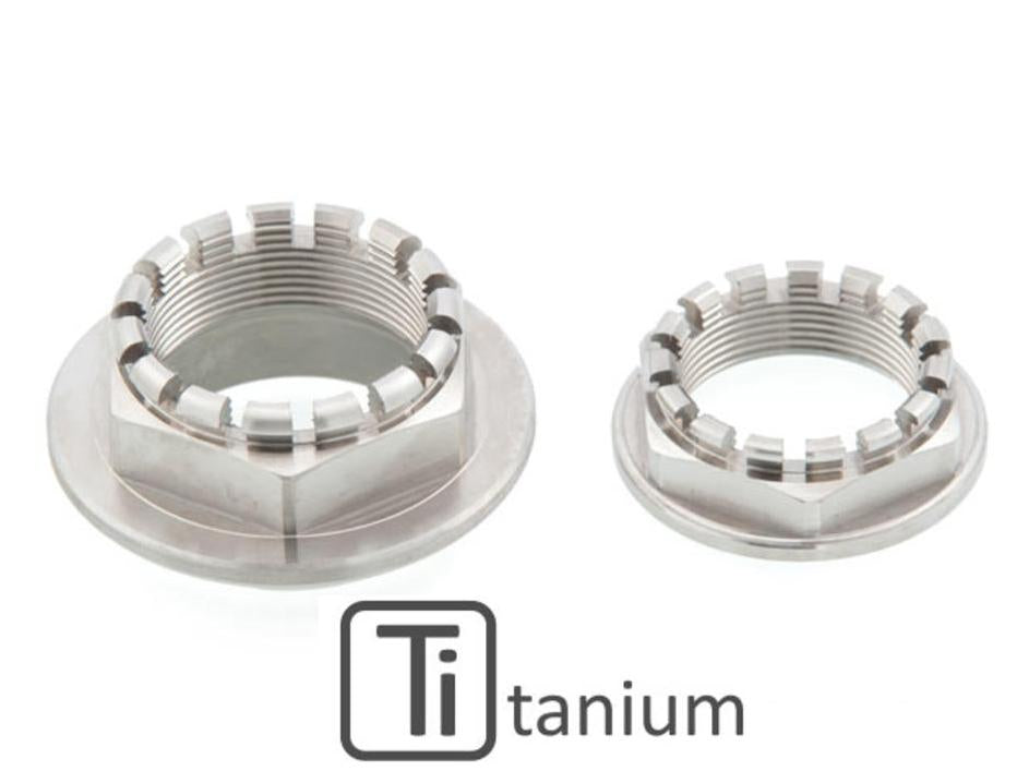 DA382X - CNC RACING Ducati Titanium Rear Wheel Axle Nuts set – Accessories in the Motoraider Motorcycle Aftermarket Accessories and Parts Online Shop