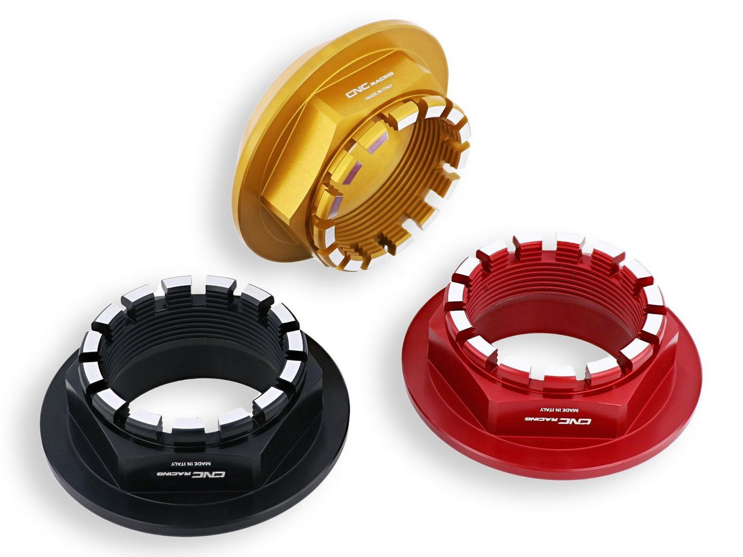 DA503 - CNC RACING Ducati Rear Wheel Nut bi-color (right) – Accessories in the Motoraider Motorcycle Aftermarket Accessories and Parts Online Shop