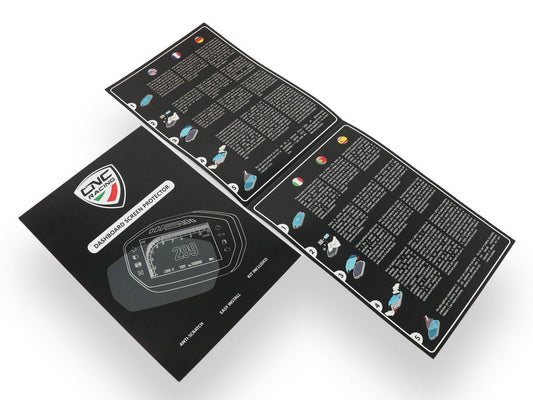 DP004 - CNC RACING Ducati Dashboard Screen Protectors kit – Accessories in the Motoraider Motorcycle Aftermarket Accessories and Parts Online Shop