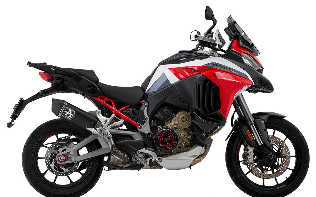ARROW 72501VLN Ducati Multistrada V4 (21/24) Slip-on Exhaust "Veloce" (black titanium) – Accessories in the 2WheelsHero Motorcycle Aftermarket Accessories and Parts Online Shop
