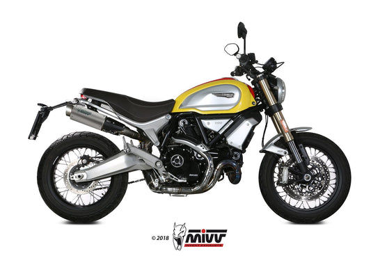 MIVV D.038 Ducati Scrambler 1100 (18/20) Dual Slip-on Exhaust "GP Pro" (titanium; approved) – Accessories in the 2WheelsHero Motorcycle Aftermarket Accessories and Parts Online Shop