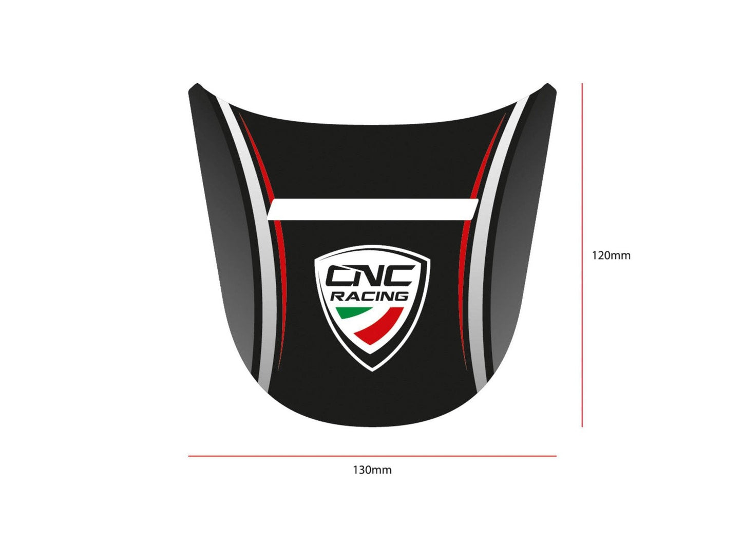 FP010 - CNC RACING Ducati Multistrada V4 (2021+) Fuel Tank Pad – Accessories in the Motoraider Motorcycle Aftermarket Accessories and Parts Online Shop