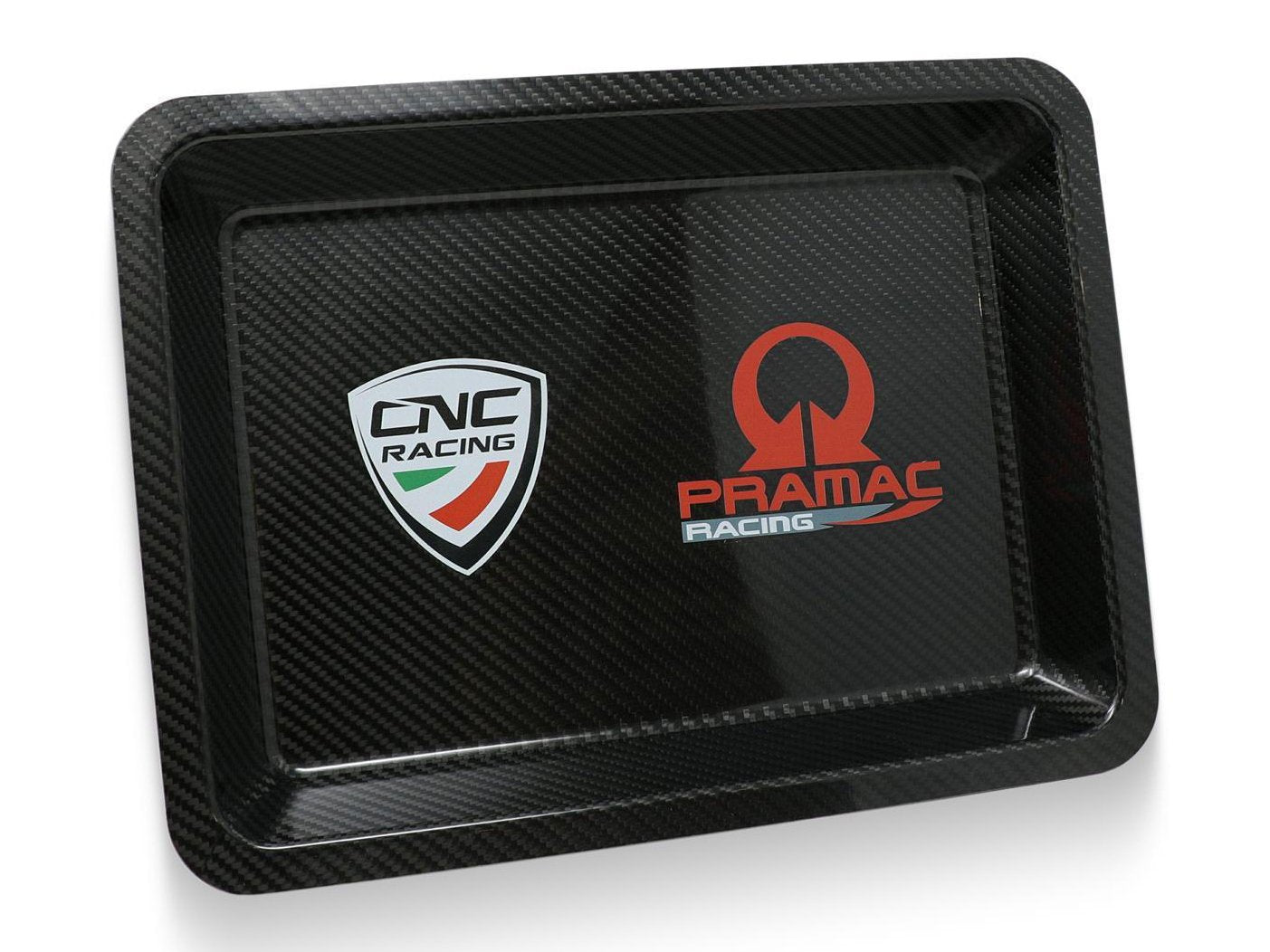 CNC RACING GA011PR Carbon Tool Tray (Pramac edition) – Accessories in the Motoraider Motorcycle Aftermarket Accessories and Parts Online Shop