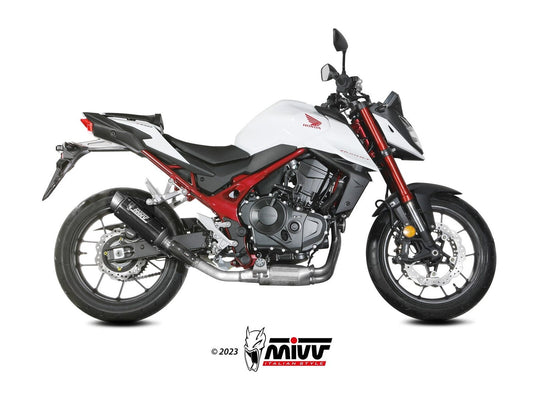 MIVV H.085 HONDA CB 750 Hornet ( 2023 + ) Slip On Exhaust "GP Pro" (carbon; approved) – Accessories in the 2WheelsHero Motorcycle Aftermarket Accessories and Parts Online Shop