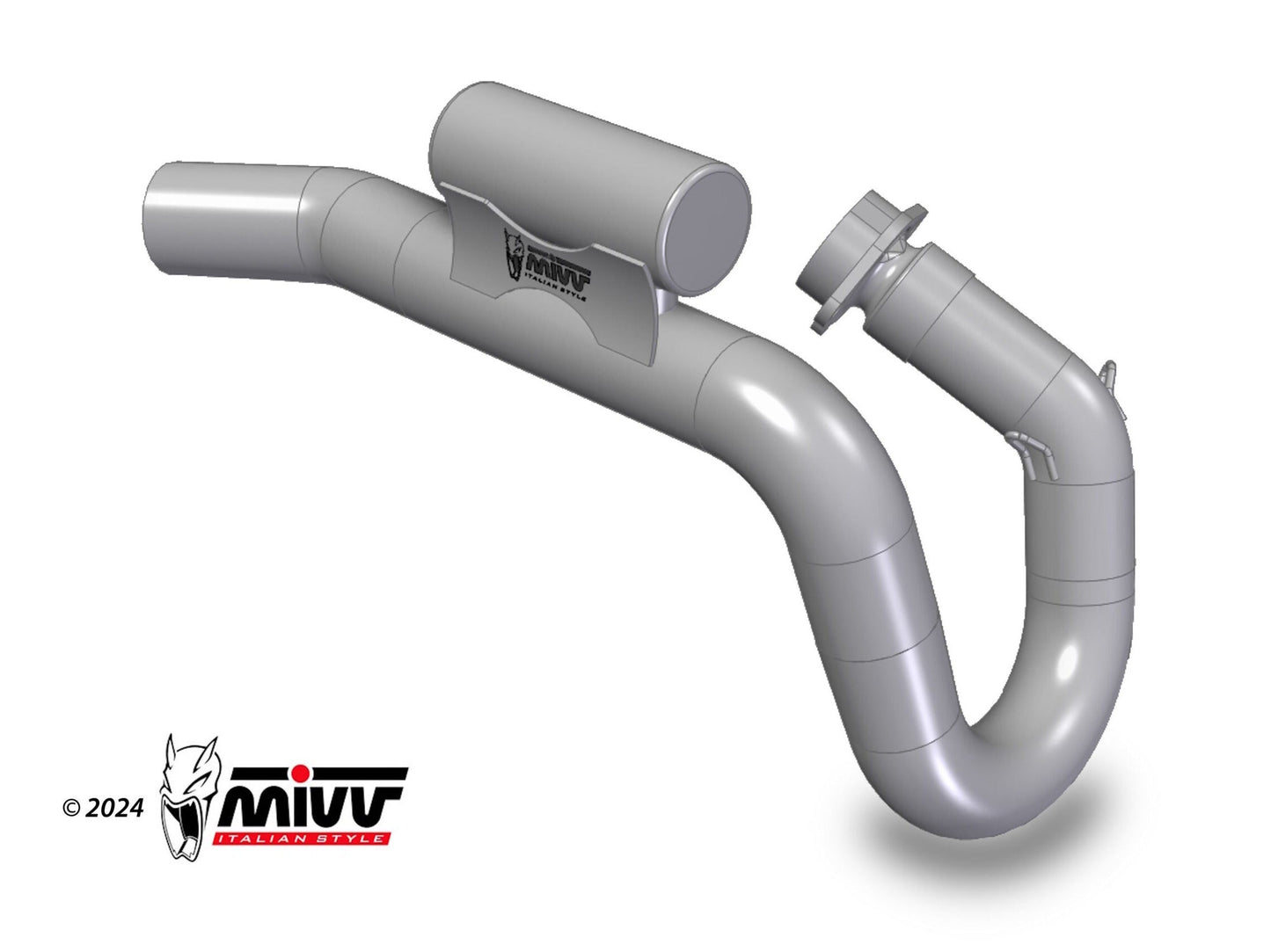 MIVV M.HO.034 HONDA CRF 450 R (2021+ ) Slip on Exhaust "STR-1" (stainless steel; approved) – Accessories in the 2WheelsHero Motorcycle Aftermarket Accessories and Parts Online Shop