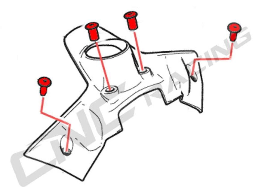 KV340 - CNC RACING Ducati Panigale (12/24) Key Guard Screws – Accessories in the Motoraider Motorcycle Aftermarket Accessories and Parts Online Shop