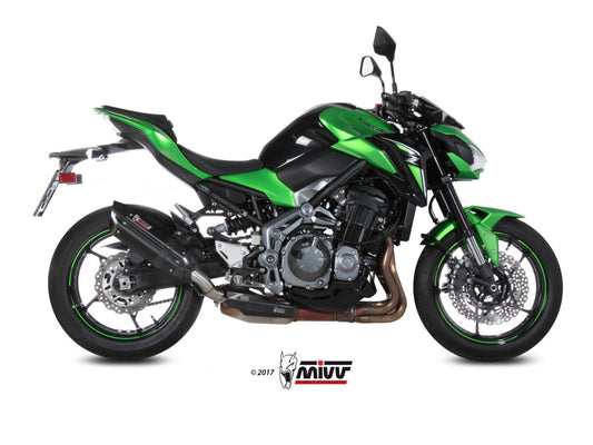 MIVV K.052 Kawasaki Z900 (20/24) Slip-on Exhaust "Suono" (black; approved) – Accessories in the 2WheelsHero Motorcycle Aftermarket Accessories and Parts Online Shop