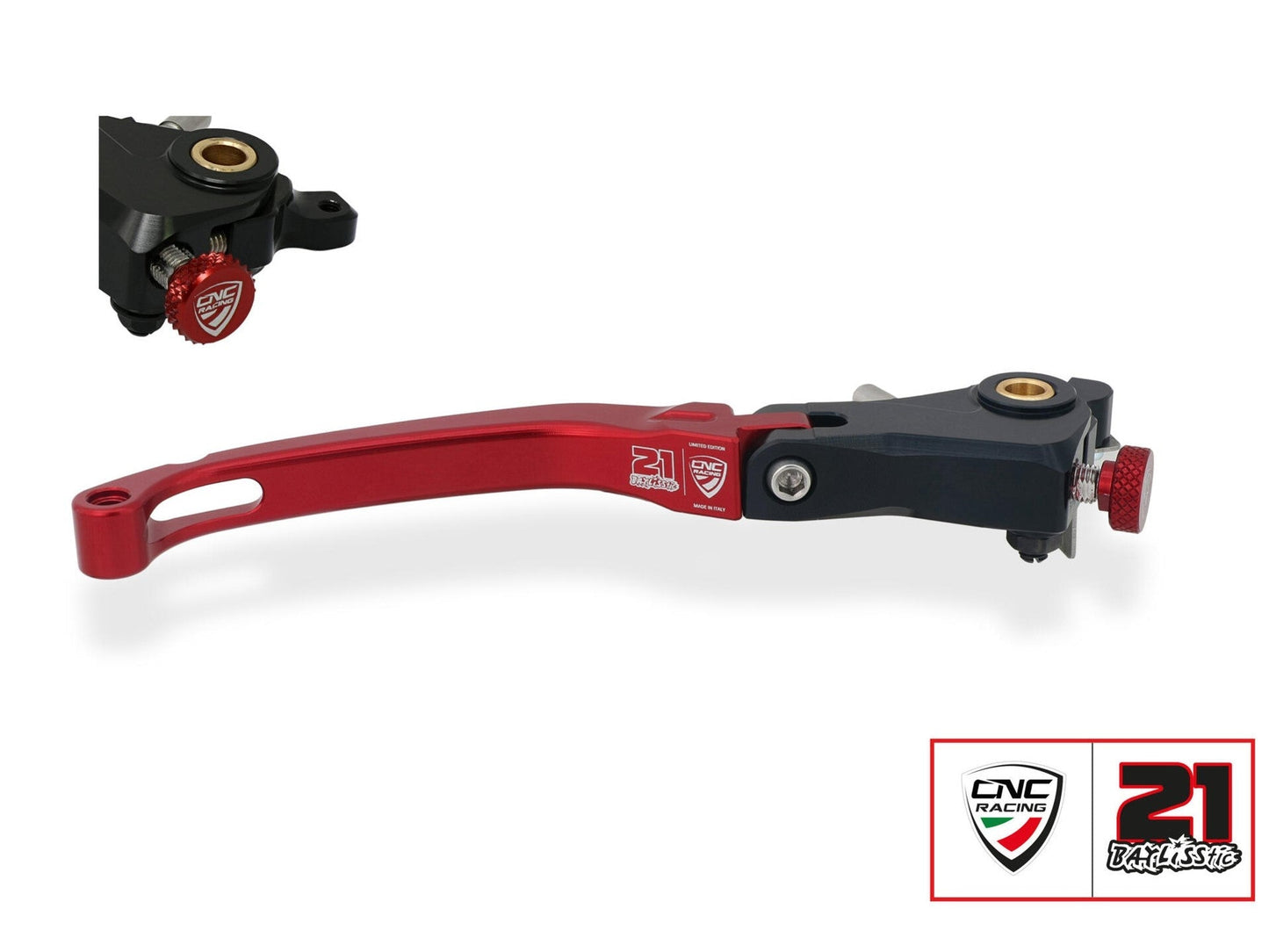 LBR04TB - CNC RACING Folding Brake Lever (Troy Bayliss limited edition) – Accessories in the Motoraider Motorcycle Aftermarket Accessories and Parts Online Shop