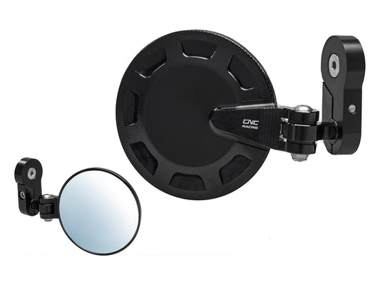 MR701 - CNC RACING Bar End Mirror "Rocket" (Ø 81 mm; right) – Accessories in the Motoraider Motorcycle Aftermarket Accessories and Parts Online Shop