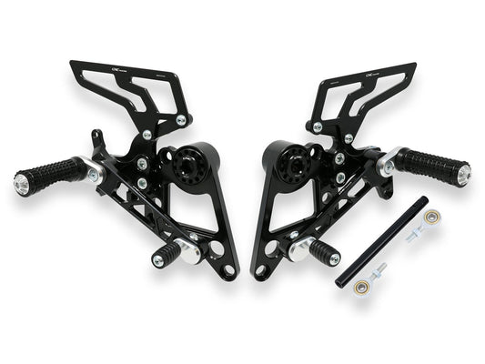 PE170 - CNC RACING Ducati Monster S4R/S4RS/S2R Adjustable Rearset – Accessories in the Motoraider Motorcycle Aftermarket Accessories and Parts Online Shop