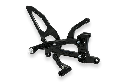 PE406 - CNC RACING Ducati Panigale V4 (2018+) Adjustable Rearset "RPS" – Accessories in the Motoraider Motorcycle Aftermarket Accessories and Parts Online Shop