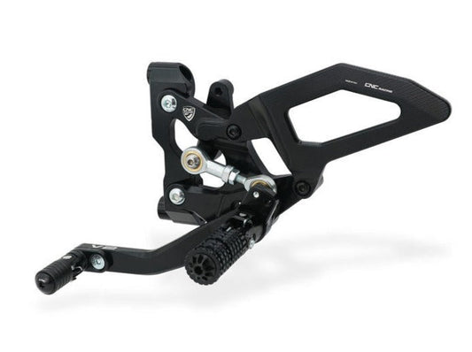 PE411 - CNC RACING Ducati Streetfighter V2 (2022+) Adjustable Rearset – Accessories in the Motoraider Motorcycle Aftermarket Accessories and Parts Online Shop