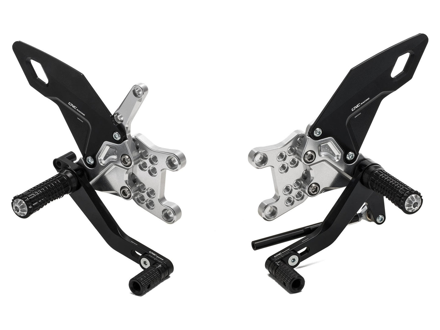 PE505 - CNC RACING Aprilia RSV4 / Tuono V4 (09/16) Adjustable Rearset "Easy" – Accessories in the Motoraider Motorcycle Aftermarket Accessories and Parts Online Shop