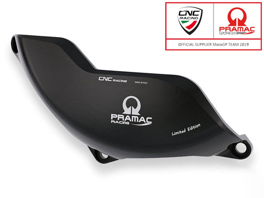 PR301PR - CNC RACING Ducati Panigale V2 (12/24) Clutch Cover Protector "RPS" (right side; Pramac Racing Limited Edition) – Accessories in the Motoraider Motorcycle Aftermarket Accessories and Parts Online Shop
