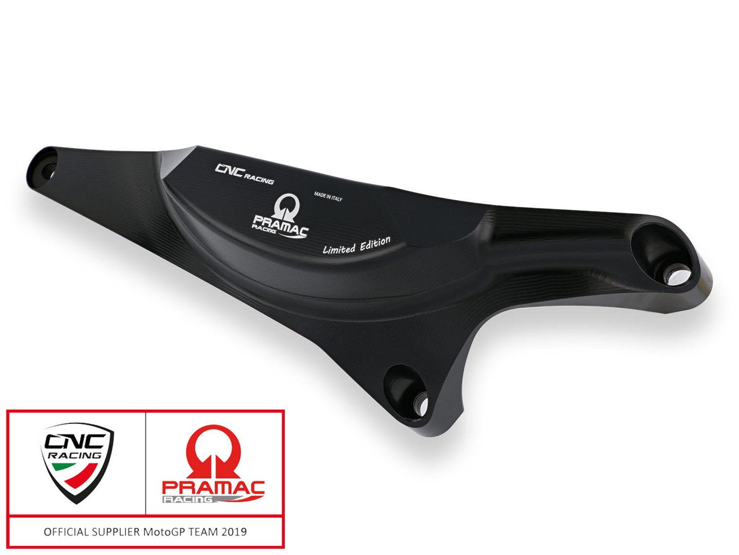 PR302PR - CNC RACING Ducati Panigale 1199/1299 Alternator Cover "RPS" (left side; Pramac Racing Limited Edition) – Accessories in the Motoraider Motorcycle Aftermarket Accessories and Parts Online Shop