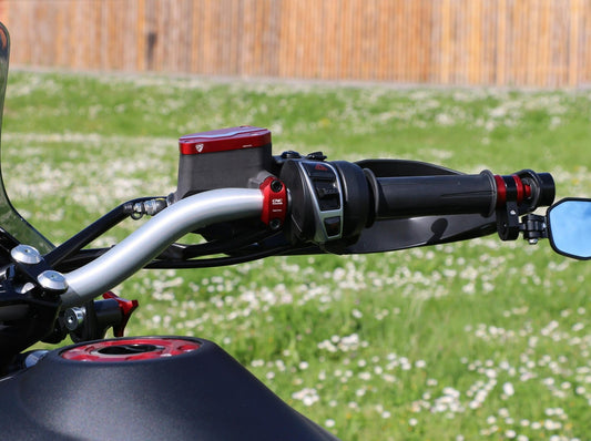 PR906 - CNC RACING Moto Guzzi V85 TT (2019+) Handguards Protection – Accessories in the Motoraider Motorcycle Aftermarket Accessories and Parts Online Shop