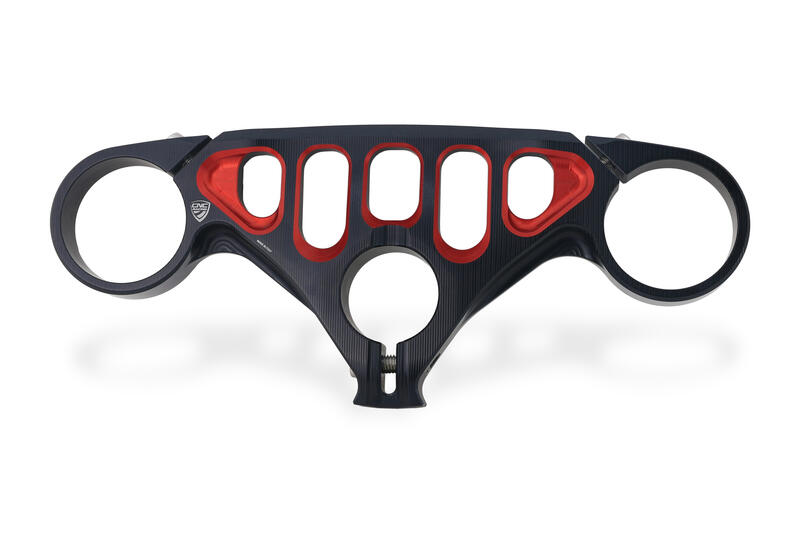CNC RACING PST23 Ducati Panigale V4 / V4S (2025+) Triple Clamps Top Yoke (bi-color) – Accessories in the Motoraider Motorcycle Aftermarket Accessories and Parts Online Shop