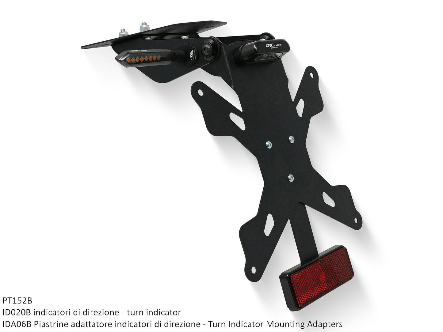 PT152 - CNC RACING Ducati Monster / SuperSport Adjustable LED License Plate – Accessories in the Motoraider Motorcycle Aftermarket Accessories and Parts Online Shop