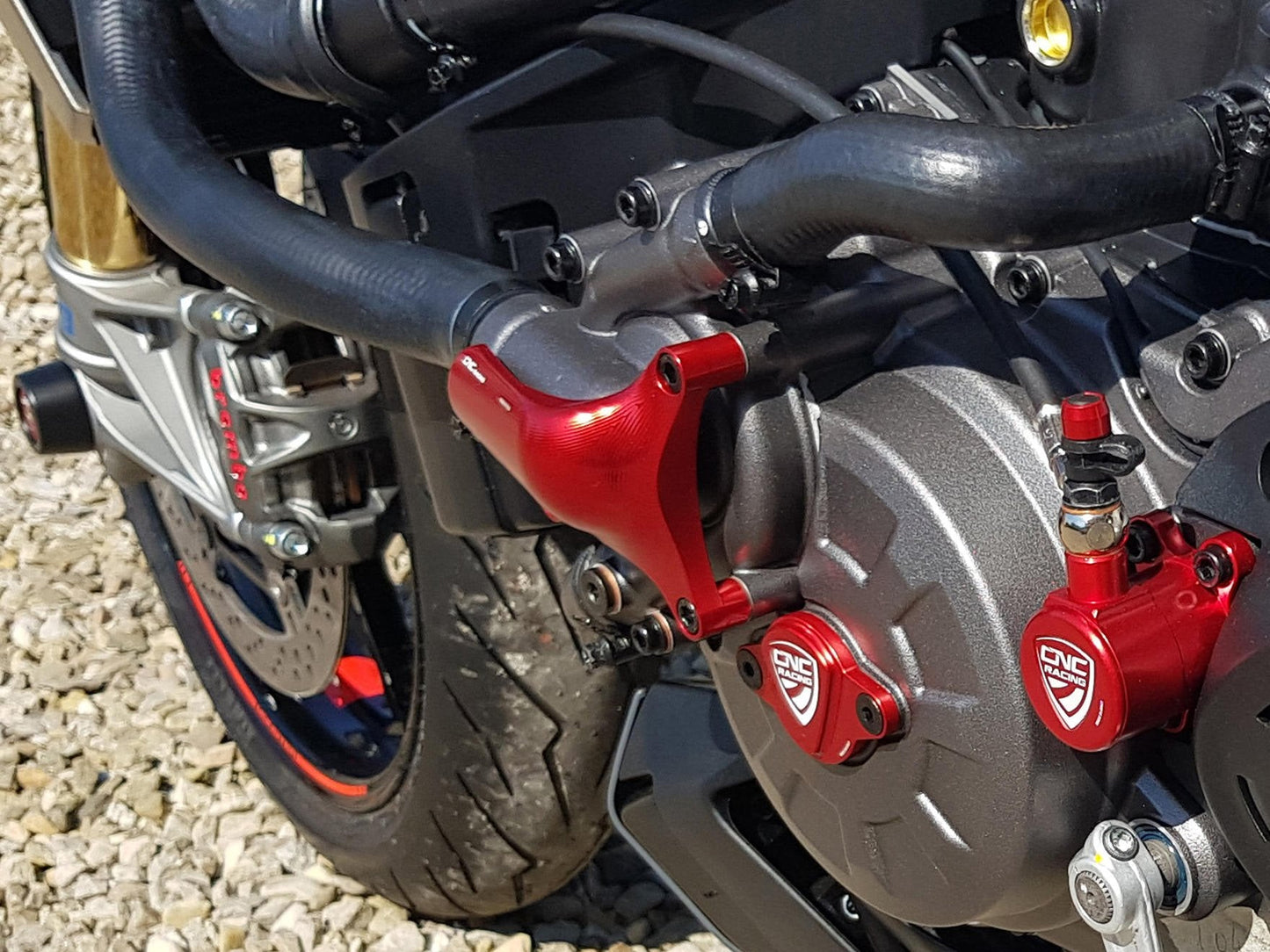 PZ705 - CNC RACING Ducati Water Pump Cover – Accessories in the Motoraider Motorcycle Aftermarket Accessories and Parts Online Shop