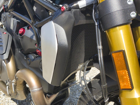 RA012 - CNC RACING Ducati Monster / SuperSport Radiator Guard – Accessories in the Motoraider Motorcycle Aftermarket Accessories and Parts Online Shop