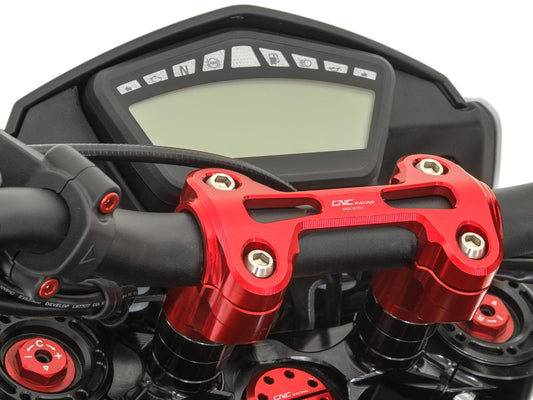 RM242 - CNC RACING Ducati Monster / Hypermotard Handlebar Riser Upper (H 20 mm) – Accessories in the Motoraider Motorcycle Aftermarket Accessories and Parts Online Shop