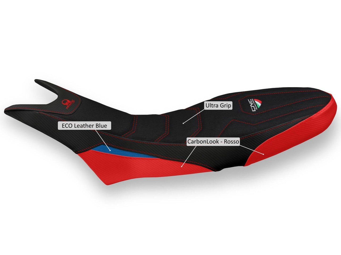 SLD05PR - CNC RACING Ducati Hypermotard 950 Ultragrip Seat Cover (Pramac edition) – Accessories in the Motoraider Motorcycle Aftermarket Accessories and Parts Online Shop