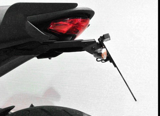 PRT04 - DUCABIKE Ducati Monster 1200 (14/16) Adjustable License Plate Holder – Accessories in the Motoraider Motorcycle Aftermarket Accessories and Parts Online Shop
